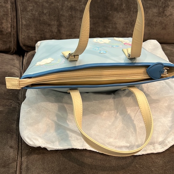 New Hello Kitty KT Sanrio Leather Bird Bag Never Used with dust bag Rare Y2K - Picture 5 of 8